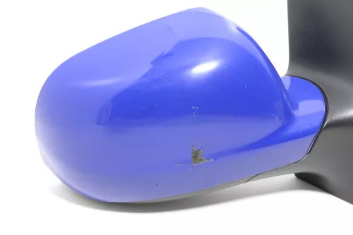 VW Golf 4 Bora elektrischer Spiegel vorne rechts Außenspiegel blau LA5C + Glas (153879)
