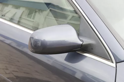 Audi A6 4B Spiegel Außenspiegel rechts elektrisch blau aquablau LY5X Facelift