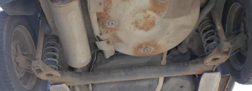 VW Polo 9N 9N3 Fox Feder Federn hinten links und rechts 6Q0511115CC