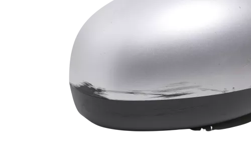 Skoda Fabia 5J elektrisch Spiegel Außenspiegel rechts OHNE Glas Silber 9102 (154094)