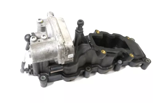 Audi A6 4F A4 B7 Ansaugbrücke 3.0 TDI 059129711CK + Versteller links (154427)