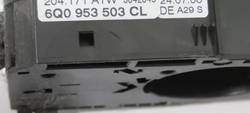 Polo 9N 9N3 T5 Lenkstockschalter Blinkerhebel Wischerhebel 6Q0953503CL/BJ Tempom (154509)