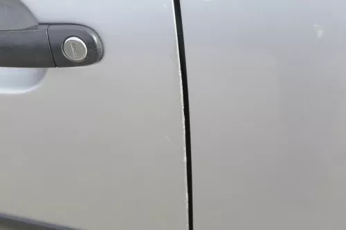 VW Polo 9N 9N3 Tür vorne links Fahrertür 2/3-Türer silber LA7W -ohne Anbauteile (154802)