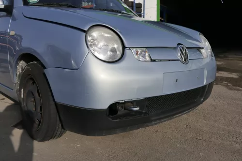 VW Lupo Stoßstange vorne Frontstoßstange Stoßfänger grau silber 3L TDI FSI 6E (154825)