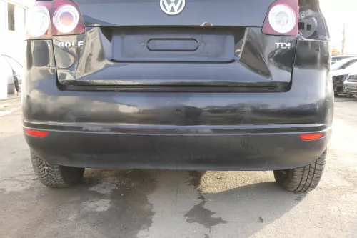 VW Golf 5 Plus 5M1 V Stoßstange hinten Heckstoßstange Stoßfänger schwarz LC9Z