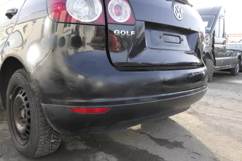 VW Golf 5 Plus 5M1 V Stoßstange hinten Heckstoßstange Stoßfänger schwarz LC9Z (154918)