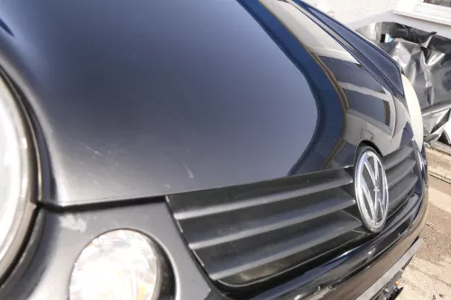 VW Lupo 6X 6E  Motorhaube Klappe Frontklappe Haube vorne schwarz L041 uni (154935)