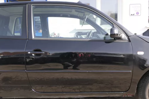 VW Lupo Seat Arosa Tür vorne rechts Beifahrertür schwarz L041 (mechanischer FH g (154941)