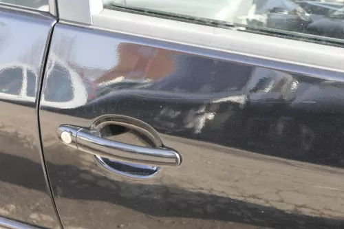 VW Lupo Seat Arosa Tür vorne rechts Beifahrertür schwarz L041 (mechanischer FH g (154941)