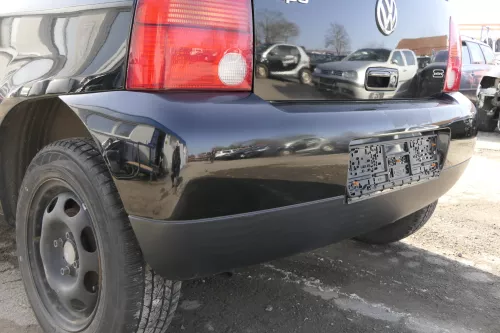 VW Lupo Stoßstange hinten Heckstoßstange Stoßfänger schwarz  (154944)