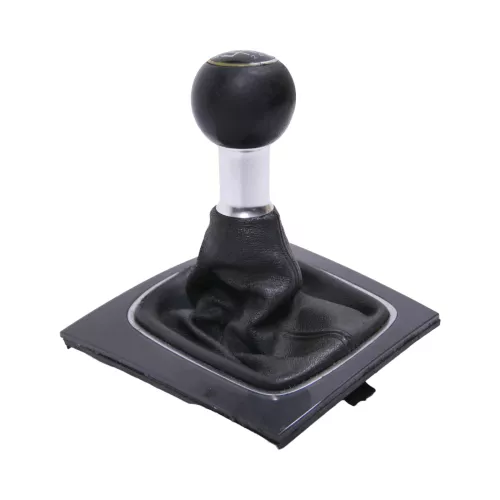 Audi A3 8P Schaltknauf Schaltsack Schaltung Schaltknüppel 6-Gang Original Leder (154990)