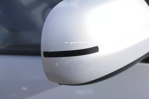 VW Golf 4 Bora manueller Spiegel vorne rechts Außenspiegel silber grau LB7Z Glas (155185)