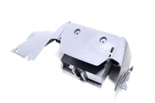 Skoda Fabia 6Y Mittelkonsole Verkleidung um Radio schwarz 6Y1858089A 63L (155365)