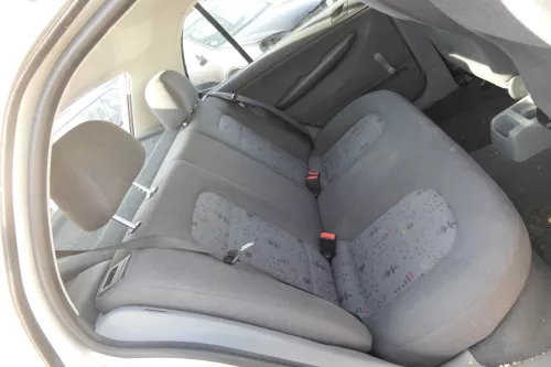 Skoda Fabia 6Y Rückbank Rücksitzbank Sitz Rücksitz hinten mit Kopfstützen (155366)