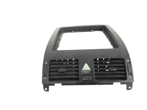 VW Touran Mittelkonsole Verkleidung Lüftungsdüse Klappe Abdeckung Dekor schwarz