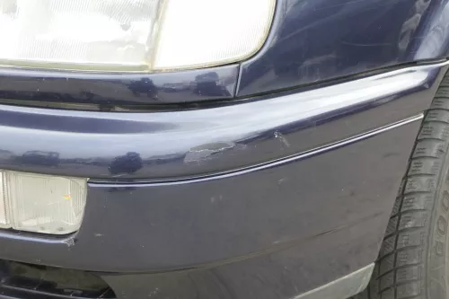 VW Passat 3A 35i Stoßstange vorne Frontstoßstange mit Pralldämpfe vorn blau LN5Y (155408)