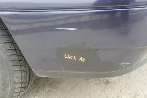 VW Passat 3A 35i Stoßstange vorne Frontstoßstange mit Pralldämpfe vorn blau LN5Y (155408)