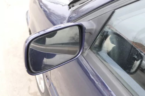 VW Passat 3A 35i elektrischer Spiegel Außenspiegel links mit Glas blau LN5Y (155409)