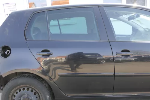 VW Golf 5 V 1K Tür Türrahmen hinten rechts 4/5-Türer schwarz LC9Z blackmag