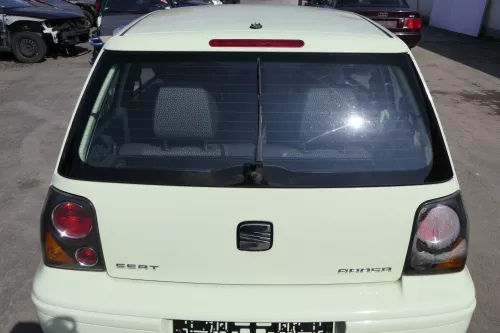 Seat Arosa 6H Heckklappe Klappe hinten Kofferraumklappe gelb grün LS6G Facelift