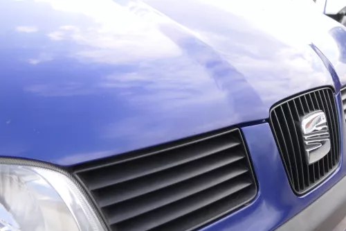 Seat Ibiza 6K Cordoba Motorhaube Haube Klappe vorn blau LS5N Facelift 99-2002 (155554)