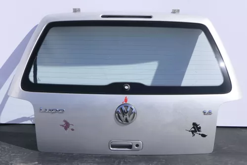 VW Lupo 6X Heckklappe Klappe Kofferraumklappe Scheibe silber LR7X