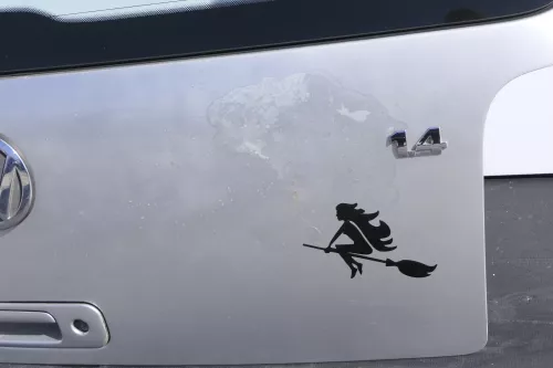 VW Lupo 6X Heckklappe Klappe Kofferraumklappe Scheibe silber LR7X (155579)