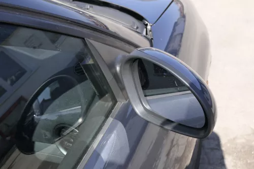 Seat Ibiza 6L elektrischer Spiegel Außenspiegel rechts grau LS7Z elek anklappbar (155685)