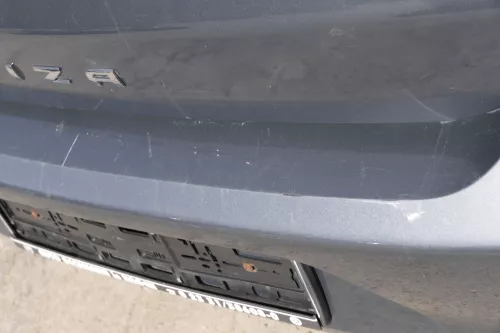 Seat Ibiza 6L Stoßstange Heckstoßstange hinten grau LS7Z Facelift (155689)