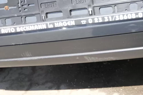 Seat Ibiza 6L Stoßstange Heckstoßstange hinten grau LS7Z Facelift (155689)