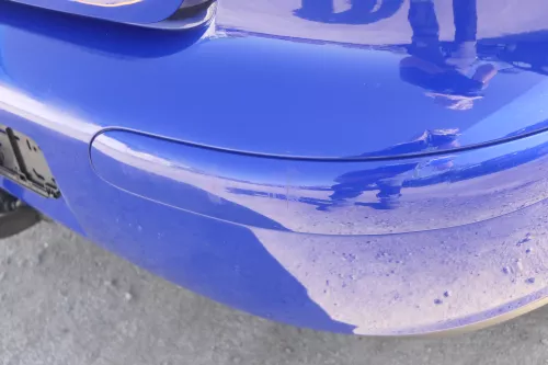 Seat Ibiza 6L Stoßstange Heckstoßstange hinten blau LS5G surfblue (155719)