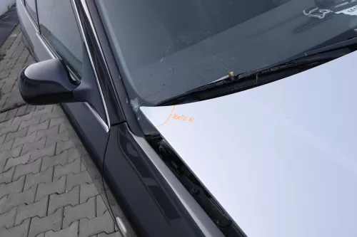 Audi A6 4B Motorhaube Klappe vorn Facelift (ab. Mitte 2002) grau silber LY7W sil (155735)