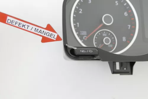 VW Tiguan 5N Tacho Tachometer Kombiinstrument 99.000km 5N0920883B Benziner (155917)