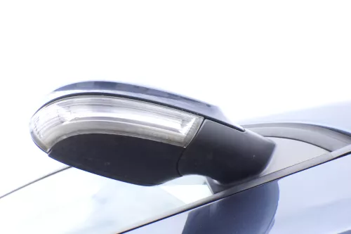 VW Passat 3C elektrischer Spiegel Außenspiegel rechts Blinke blau grau LC5F blue (155968)