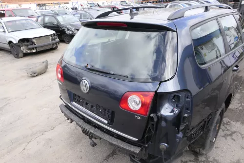 VW Passat 3C Kombi Variant Heckklappe Klappe Scheibe grau blau LC5F - ohne Anbau (155974)