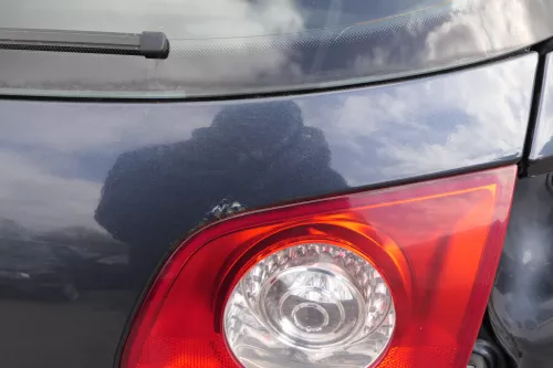 VW Passat 3C Kombi Variant Heckklappe Klappe Scheibe grau blau LC5F - ohne Anbau (155974)