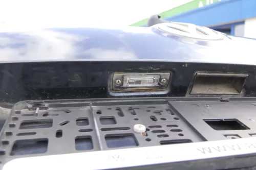 VW Passat 3C Kombi Variant Heckklappe Klappe Scheibe grau blau LC5F - ohne Anbau (155974)