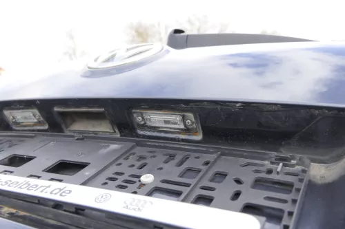 VW Passat 3C Kombi Variant Heckklappe Klappe Scheibe grau blau LC5F - ohne Anbau (155974)