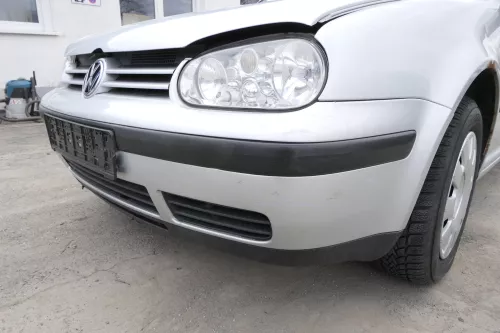 VW Golf 4 Stoßstange vorne Stoßfänger vorn silber LA7W reflexsilber - BILDER (156161)