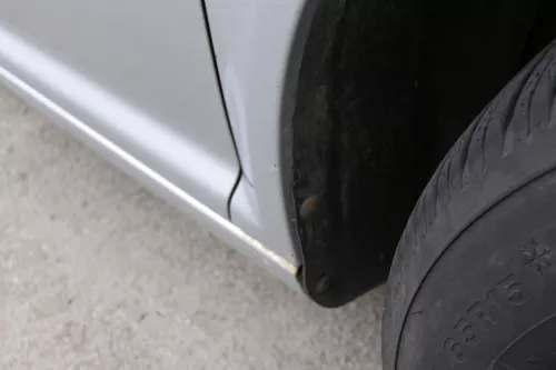 VW Golf 4 Kotflügel vorne rechts silber LA7W grau reflexsilber  (156168)