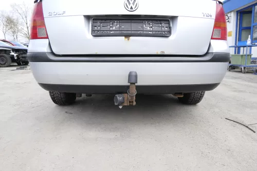 VW Golf 4 Kombi Avant Stoßstange hinten Heckstoßstange Stoßfänger silber LA7W