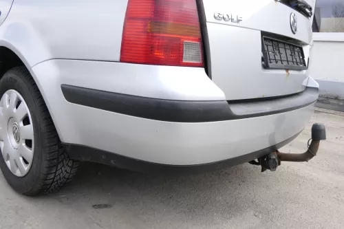 VW Golf 4 Kombi Avant Stoßstange hinten Heckstoßstange Stoßfänger silber LA7W (156169)