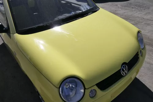 VW Lupo Motorhaube KLappe vorne gelb LD1B Frontklappe Haube (156219)