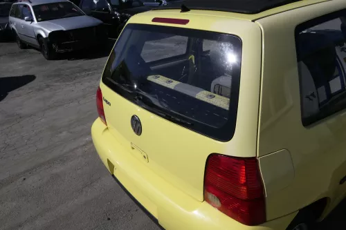 VW Lupo 6X Heckklappe Klappe Kofferraumklappe Scheibe gelb LD1B hinten ohen Anba (156227)