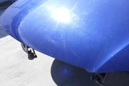 VW Passat 3C Motorhaube Klappe vorne vorn Haube blau LC5E cobaltblue  DELLE!!! (156240)