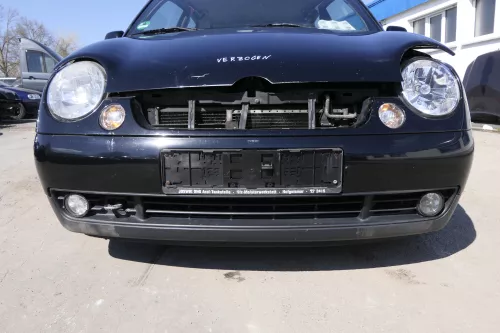 VW Lupo Stoßstange vorne Frontstoßstange Stoßfänger schwarz L041 vorn