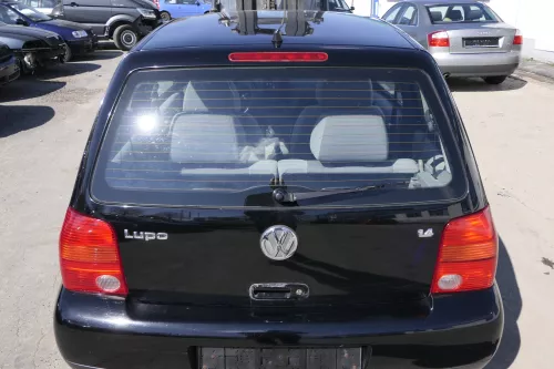 VW Lupo 6X Heckklappe Klappe Kofferraumklappe Scheibe schwarz L041 ohne Anbautei