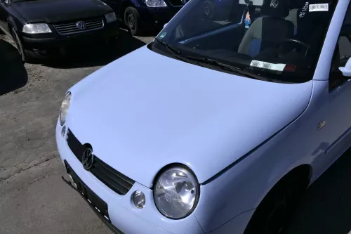 VW Lupo Motorhaube KLappe vorne grau blau LR5D L95 Frontklappe Haube (156297)