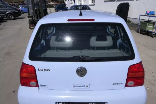 VW Lupo 6X Heckklappe Klappe Kofferraumklappe Scheibe grau blau LR5D ohne Anbaut