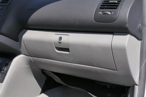 VW Lupo Seat Arosa Handschuhfach Fach Griff Klappe grau 6E1857101